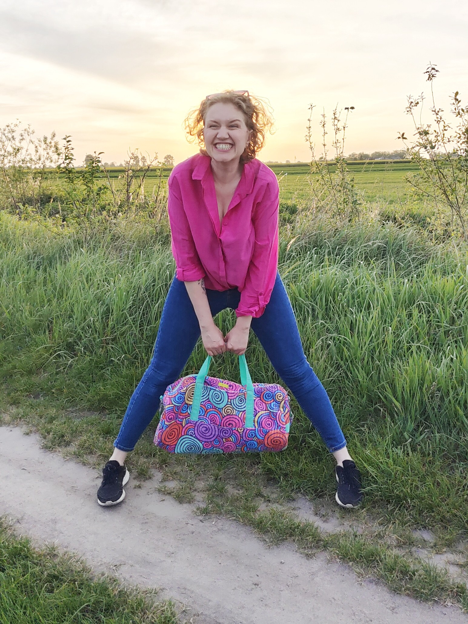 Torebka damska Kolorowe ślimaki